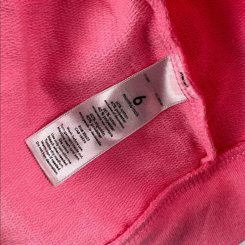 Carter’s - Girl’s Hoodie - Pink - 6 months - Polka Dot - NWT